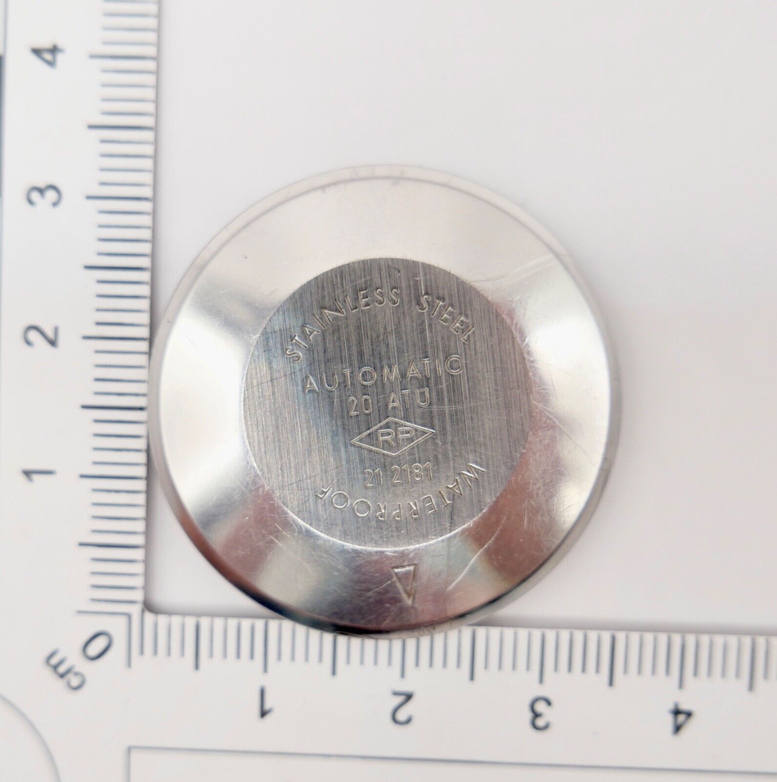 Kienzle Cosmopolitan Automatic 21 2181 Uhrendeckel Gehäusedeckel - Antikhandel-Stuttgart