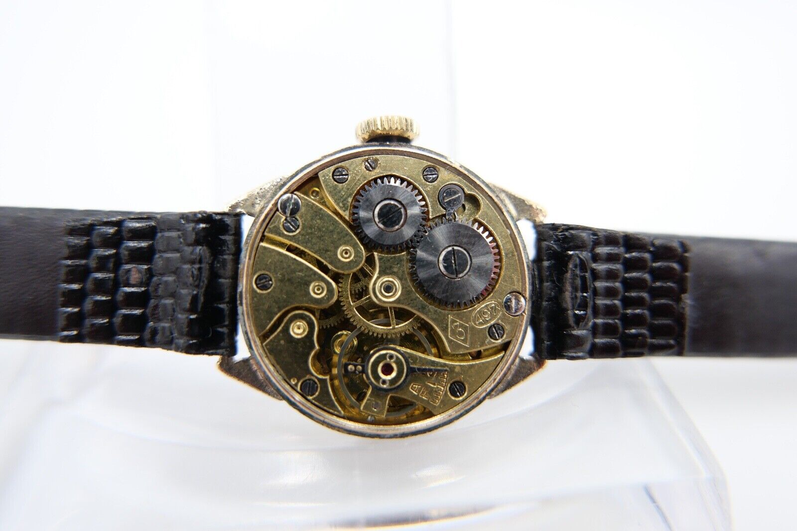 VINTAGE 30er Jahre ZENTRA Cal. 497 Damenuhr vergoldet Handaufzug - Antikhandel-Stuttgart