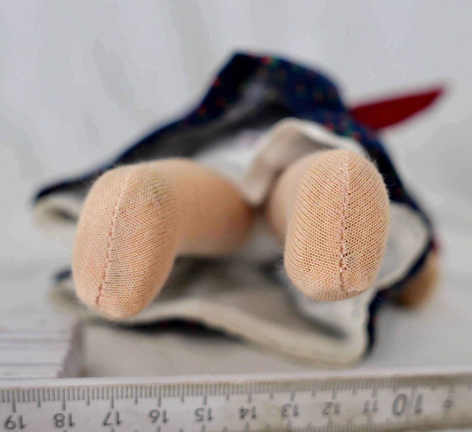 Alte Käthe Kruse Puppe verm. BETTINA Kaethe 26 cm Däumlinchen Braune Augen Zopf - Antikhandel-Stuttgart