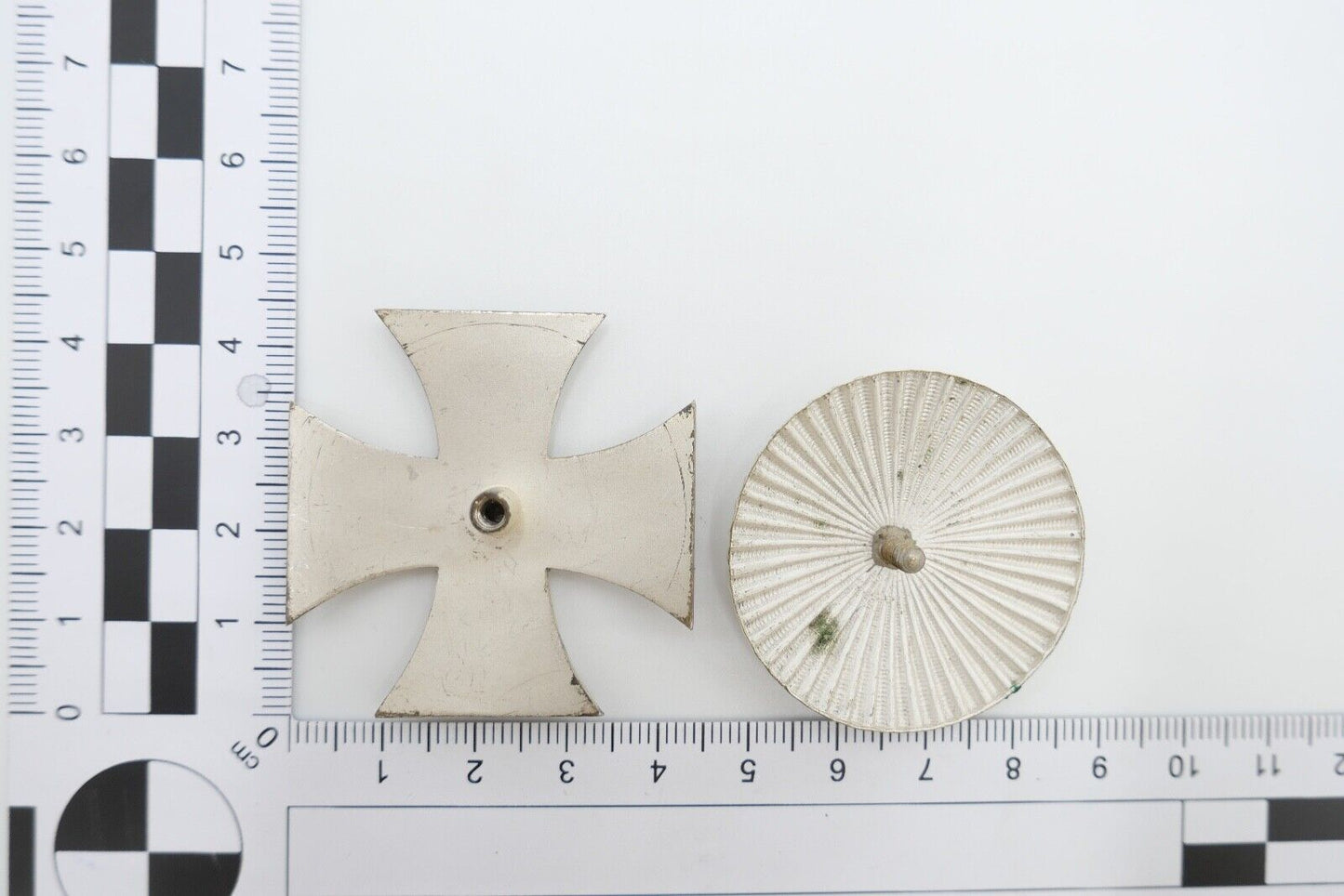 Eisernes Kreuz EK1 1914 Deutsches Reich 1. WK an Schraubscheibe 1. Klasse - Antikhandel-Stuttgart