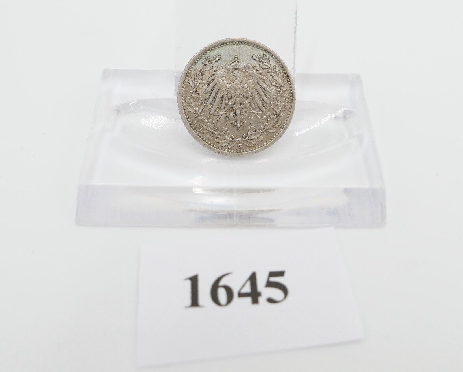 1/2 Mark Kaiserreich 1909 G Silber Jäger J.16 VZ-STG Vorzüglich - Stempelglanz - Antikhandel-Stuttgart