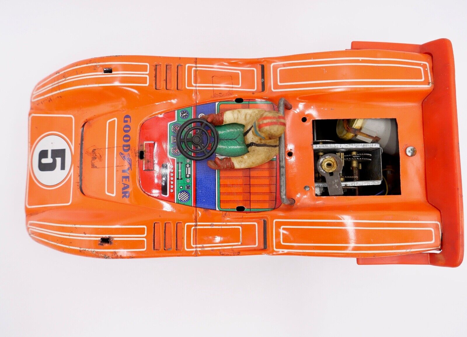 Mc Laren Cars Made in Japan Nr.5 1960-1970er Jahre Blechspielzeug 28 cm Sammler - Antikhandel-Stuttgart