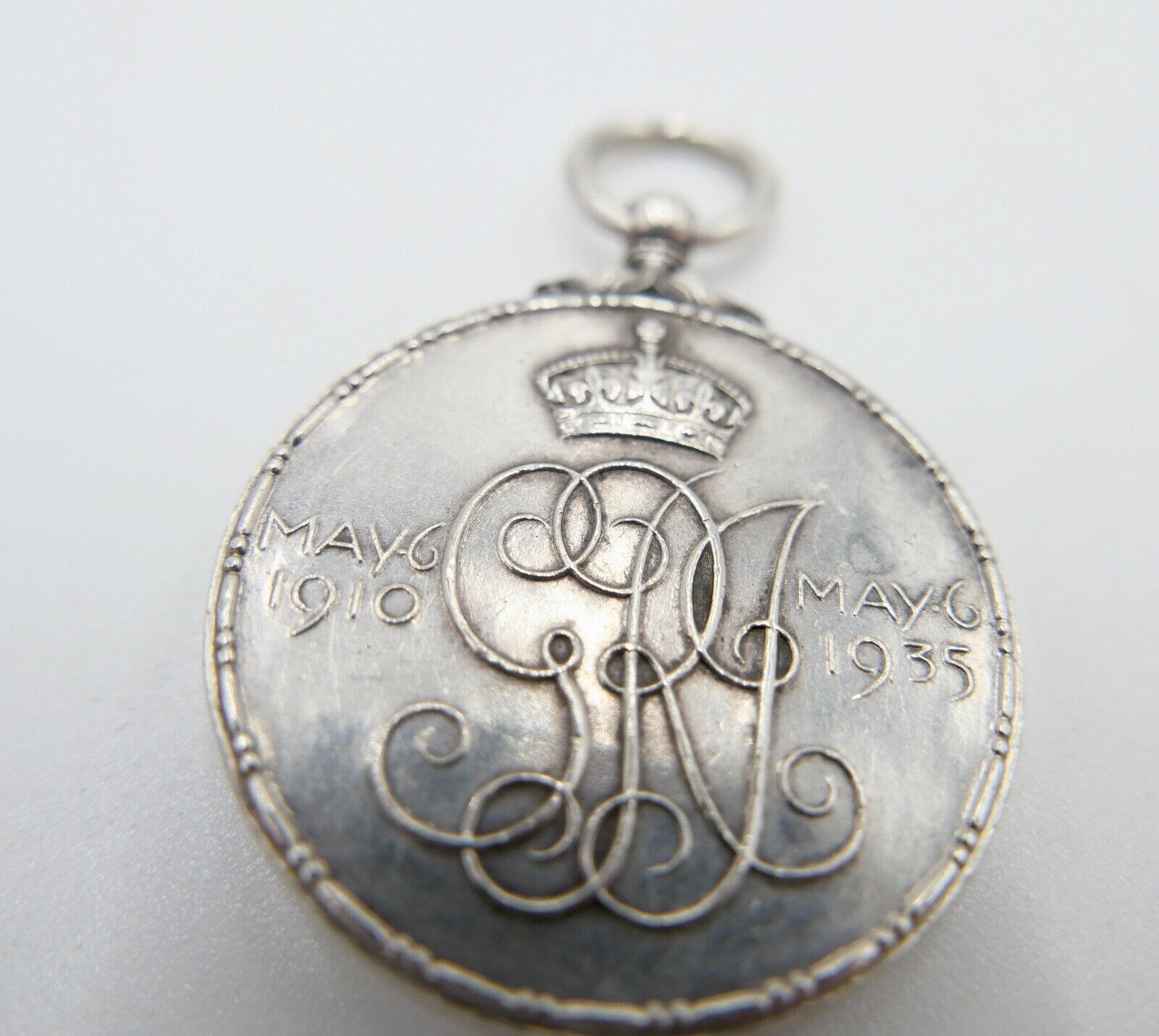 Medaille 1910 1935 JUBILEE MEDAL Silber Jubiläum KING GEORGE & QUEEN MARY - Antikhandel-Stuttgart