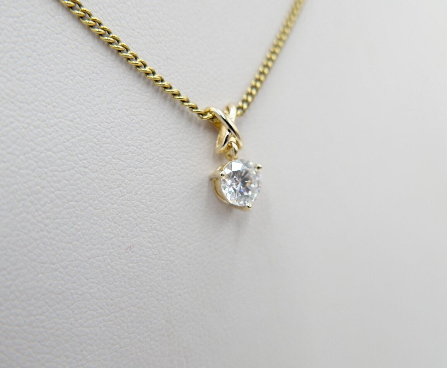 DQCZ Anhänger mit Zirkonia 585 / 14K Gold Gelbgold - Antikhandel-Stuttgart