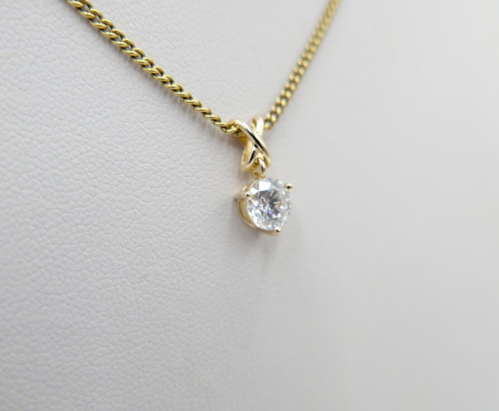 DQCZ Anhänger mit Zirkonia 585 / 14K Gold Gelbgold - Antikhandel-Stuttgart