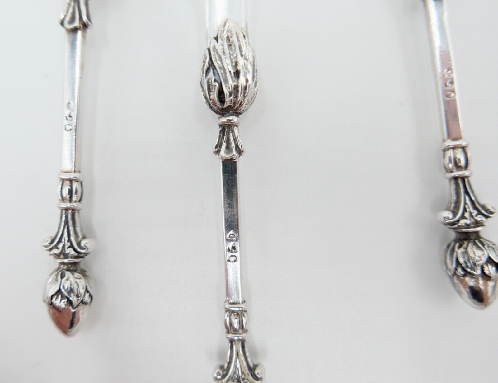 NEUwertig Christoph Widmann CW 90 CLASSSIC Eierlöffel Kaviar 6 tlg. versilbert - Antikhandel-Stuttgart