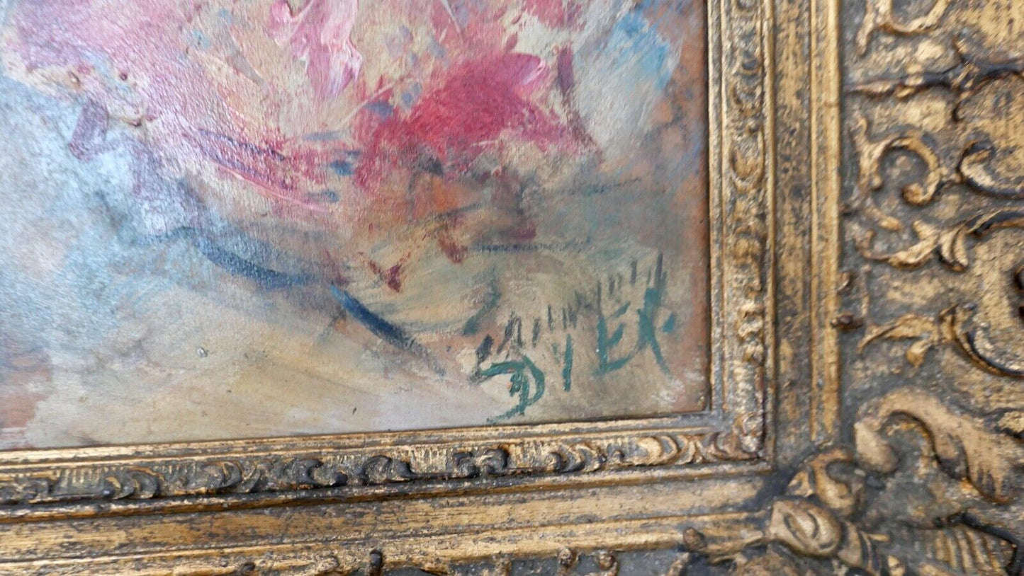 Ölgemälde " Erhard Amadeus Dier " (1893-1969) Wien ALT WIEN 95x75cm 1930-40er - Antikhandel-Stuttgart