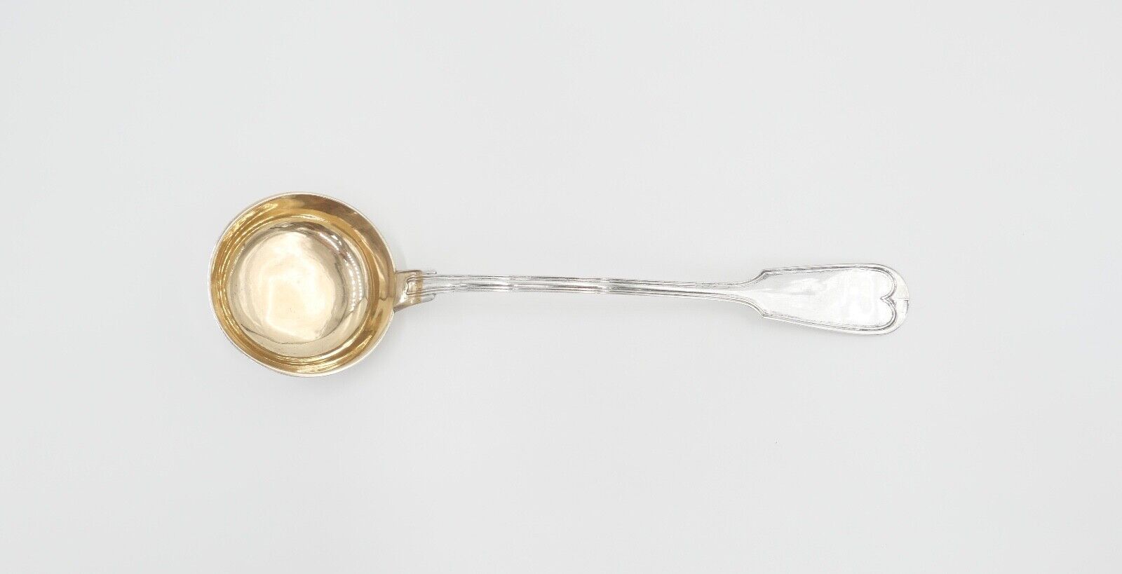 KKS Karl Kaltenbach & Söhne Auerhahn Suppenschöpfer 800 Silber vergoldet - Antikhandel-Stuttgart