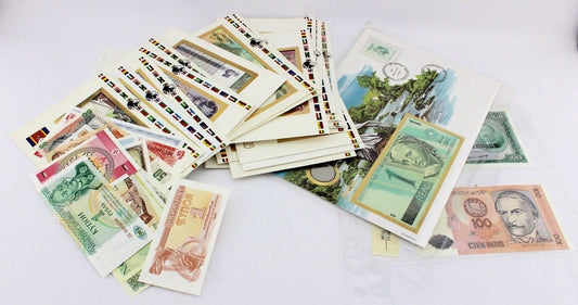 Banknotes of Nations bill Banknoten Notenbriefe der Welt UNC NEW LOT - Antikhandel-Stuttgart