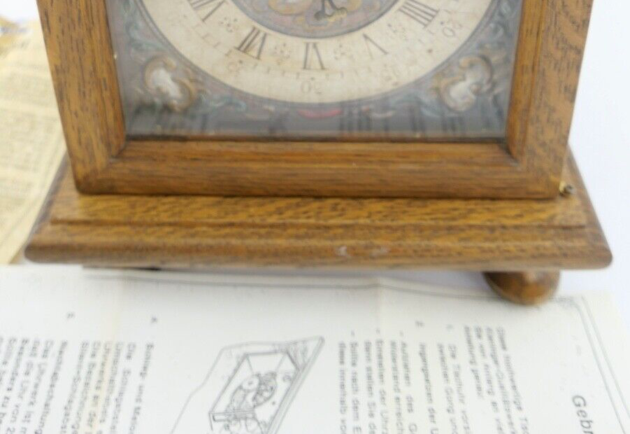 AJK Kieninger Tischuhr H. Mayr Stilluhr Whittington ST. Michael Westminster - Antikhandel-Stuttgart