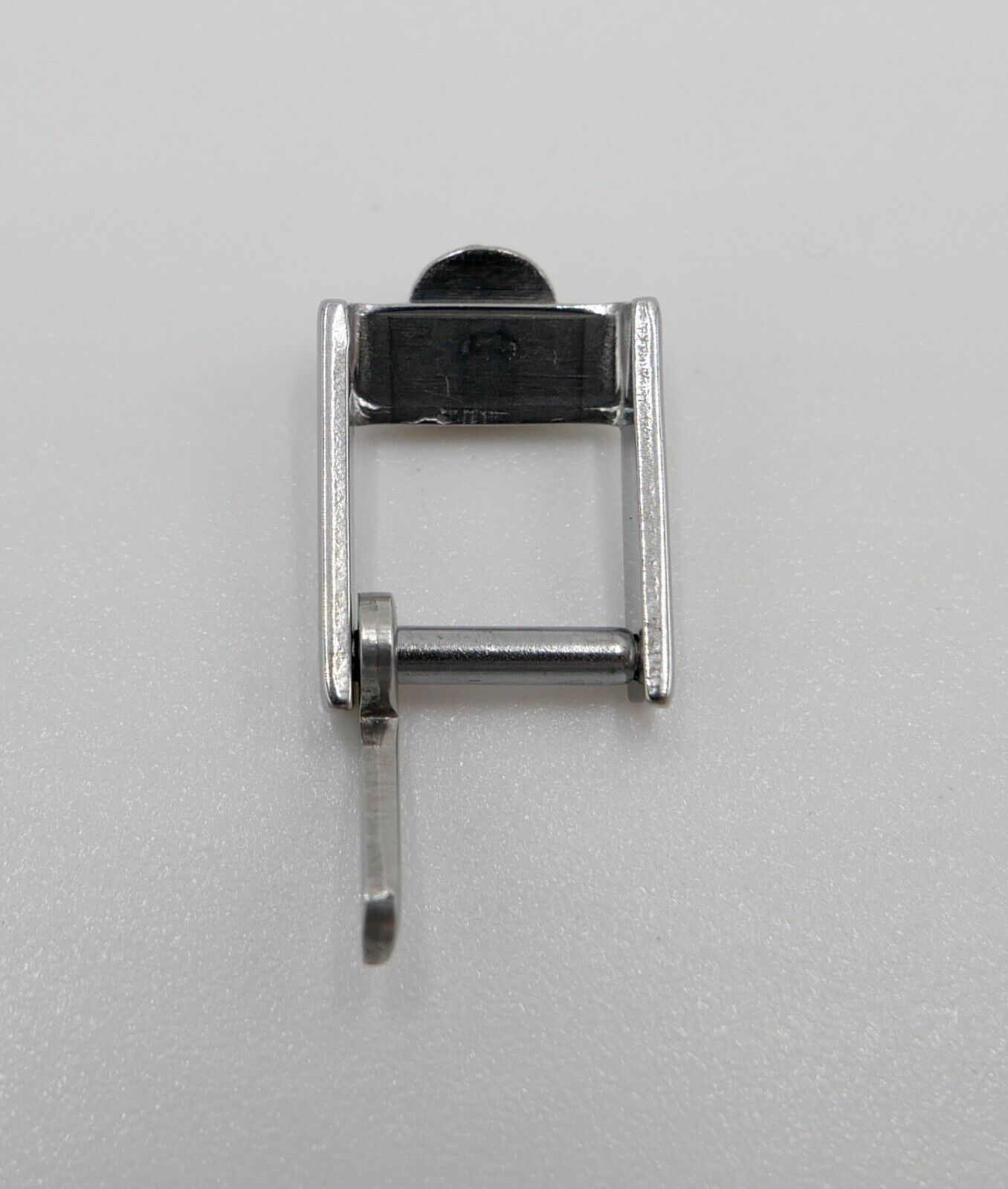 ORIGINAL alte OMEGA Dornschließe EDELSTAHL Armbanduhr 8mm CLASP BUCKLE - Antikhandel-Stuttgart