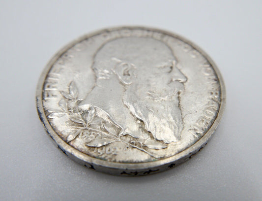 5 Mark 1902G Silbermünze Friedrich I. 1856-1907 50. Regierungsjubiläum J.31 Vzgl - Antikhandel-Stuttgart