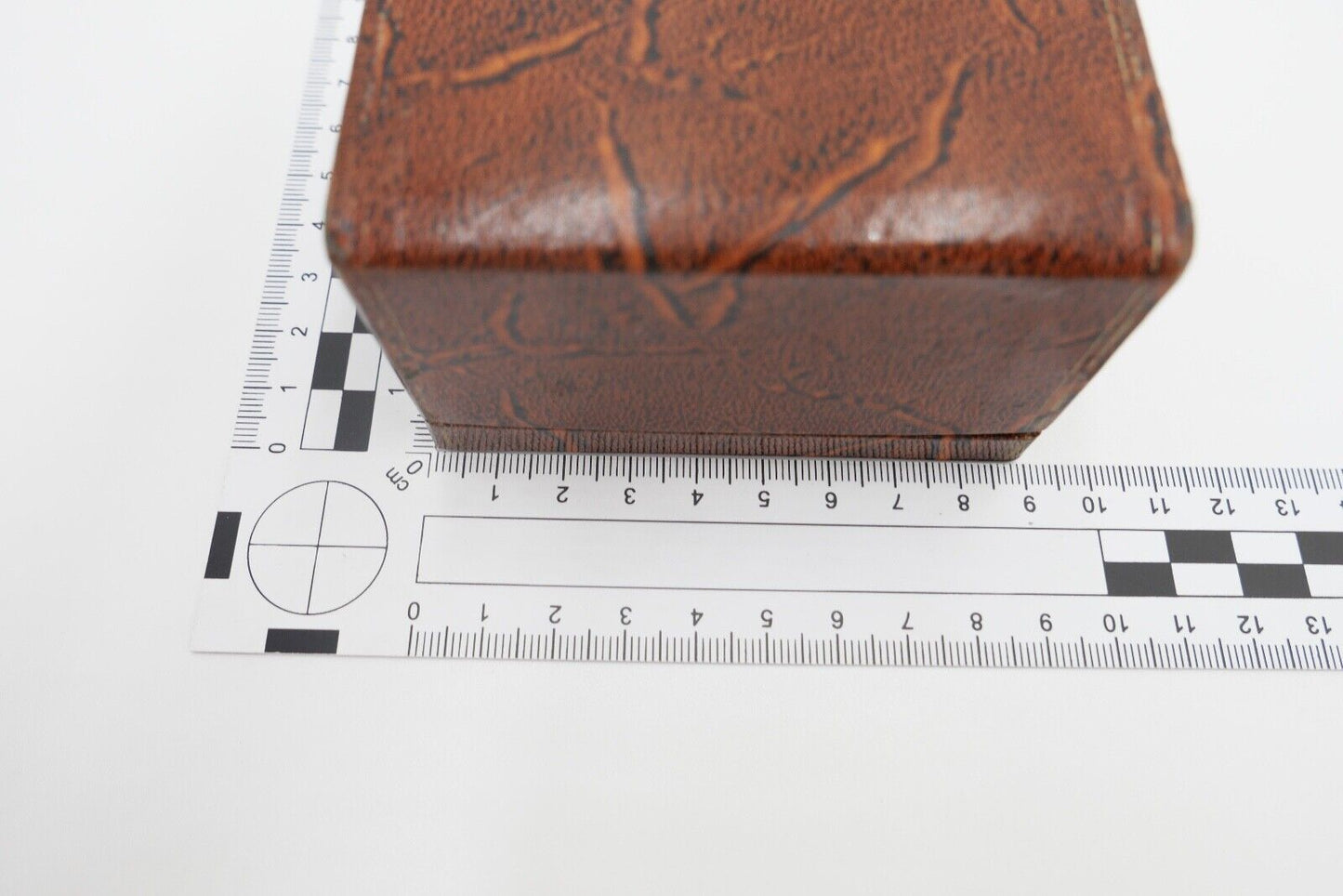 antikes Uhrenetui mit Spange Etui für Uhren 9x7x5,4 cm Box Aufbewahrung - Antikhandel-Stuttgart