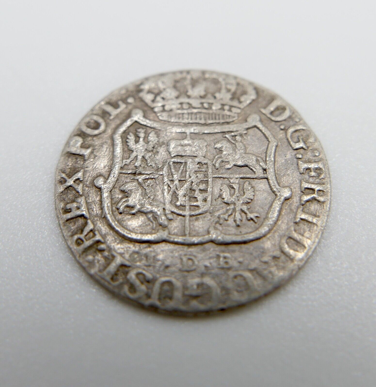 1/24 Taler Sachsen Albertinische Linie 1757 Friedrich August II. Silber - Antikhandel-Stuttgart