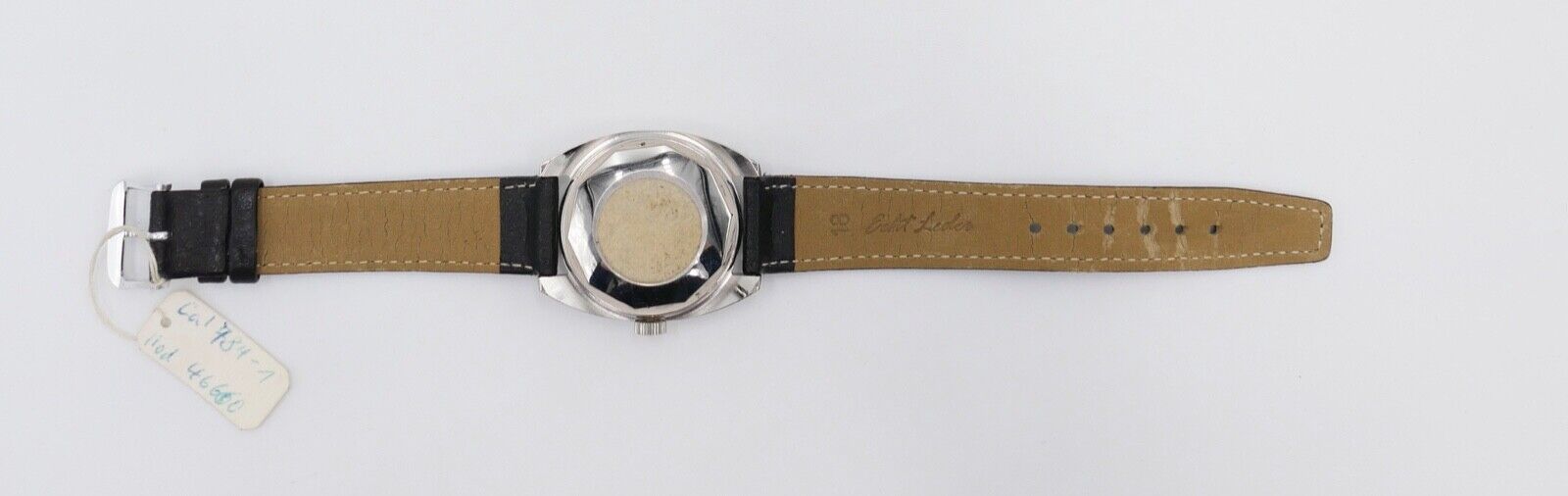 Vintage TISSOT Swiss SEASTAR Automatic Kal. 784-1 Lederarmband schwarz Ø 33 mm - Antikhandel-Stuttgart
