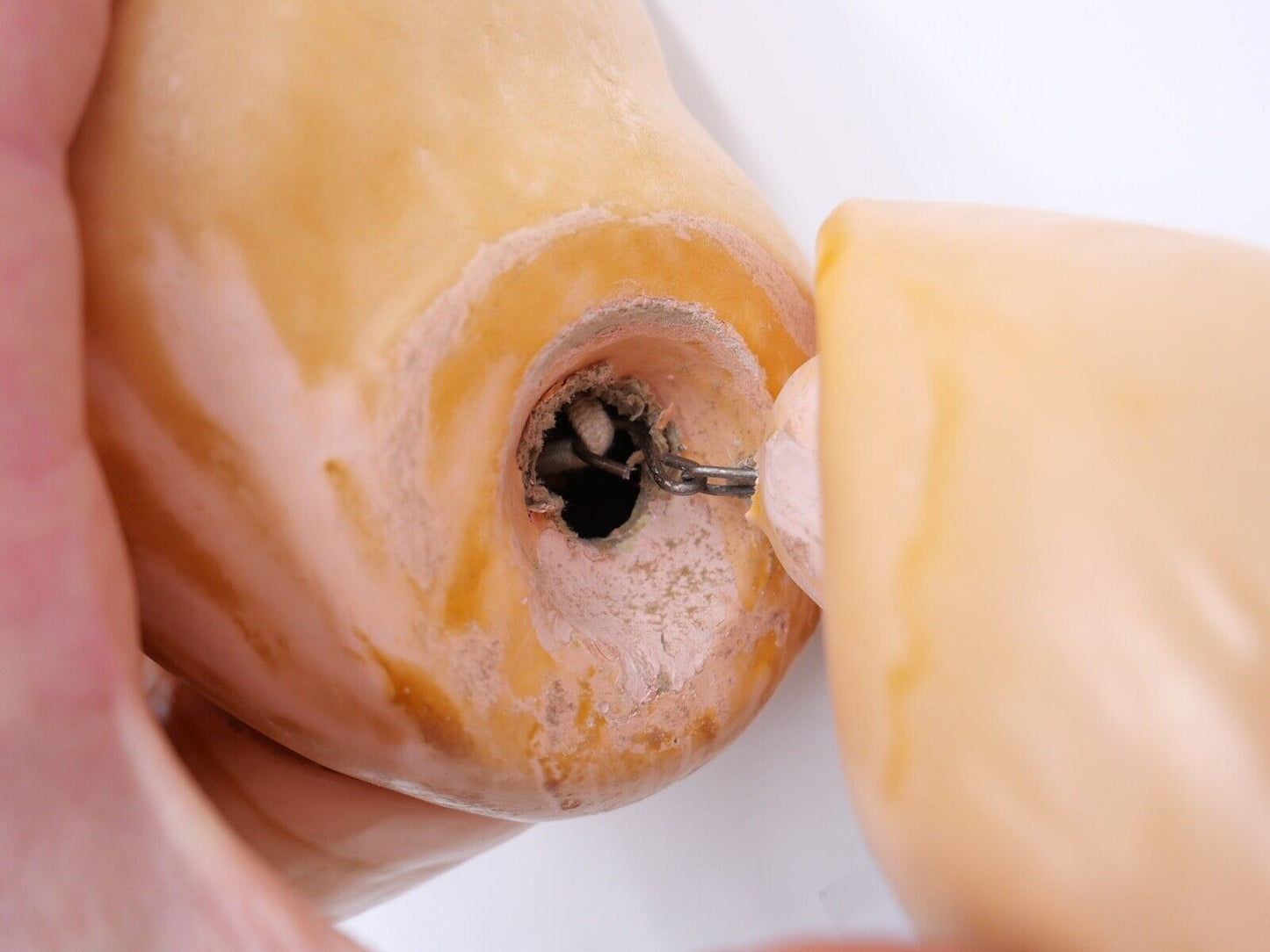 Antike Puppe Porzellan Kopf old doll 66 cm made in Germany Schlafaugen - Antikhandel-Stuttgart