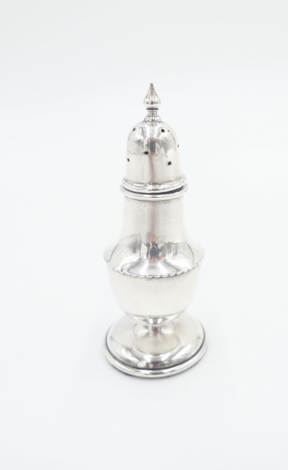 Alexander Clark A.C. Salzstreuer 925 Silber Pickelhelm Sheffield England - Antikhandel-Stuttgart