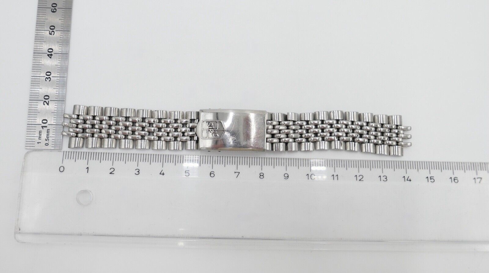 Altes ORIS Edelstahlband 18 - 20 mm Uhrenband Vintage Altes Logo - Antikhandel-Stuttgart