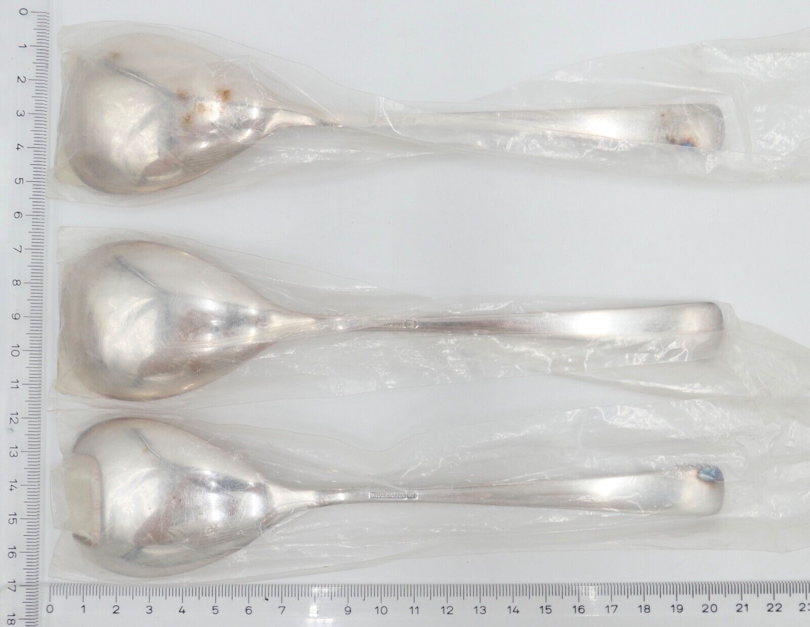 12 Teile NEU - BRUCKMANN PETITE FLEUR 771 90er Silber Butter- Käsemesser Salat - Antikhandel-Stuttgart