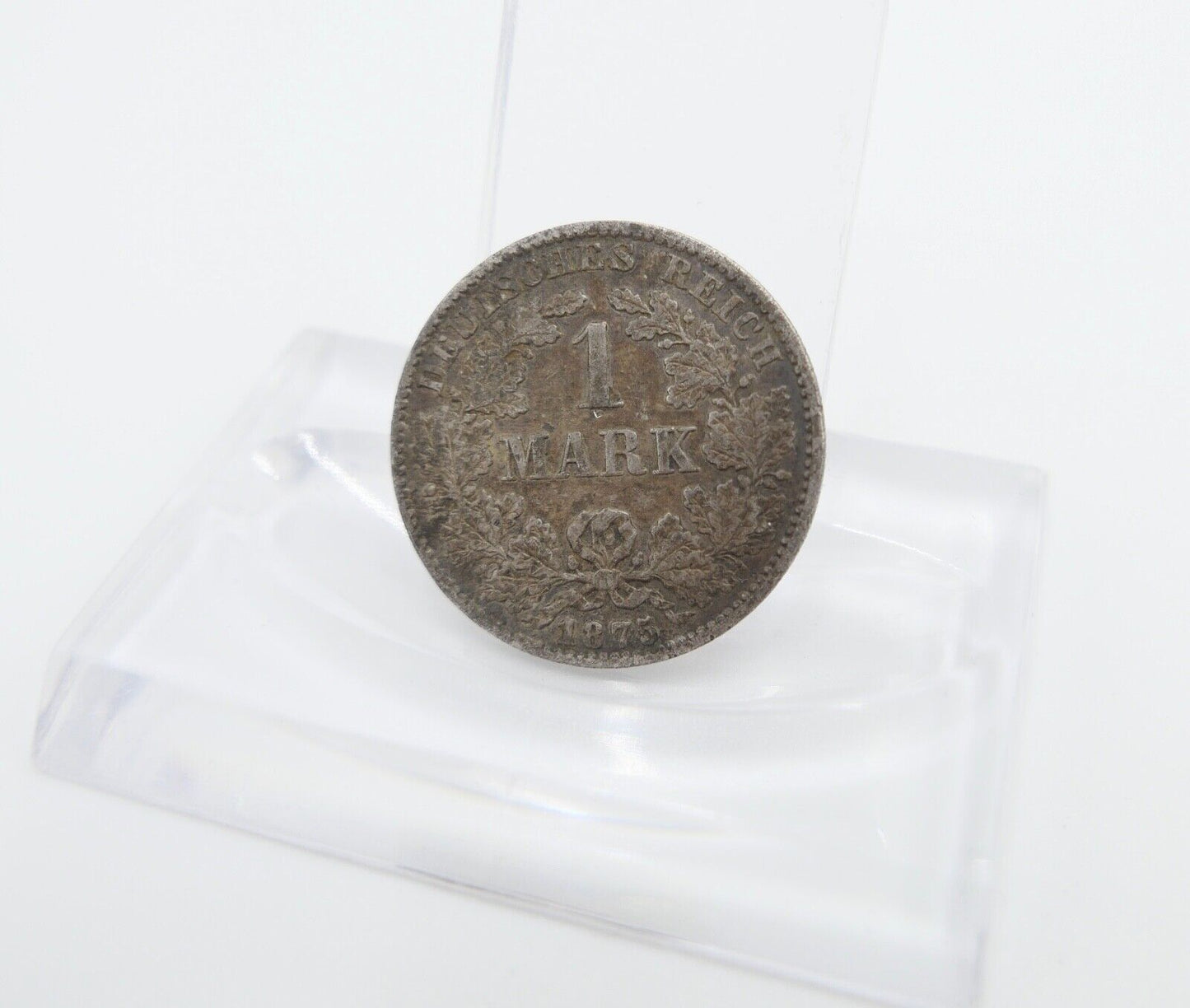 1 Mark Deutsches Reich 1875 B Jäger J.9 ss-vz sehr schön - vorzüglich Silber - Antikhandel-Stuttgart