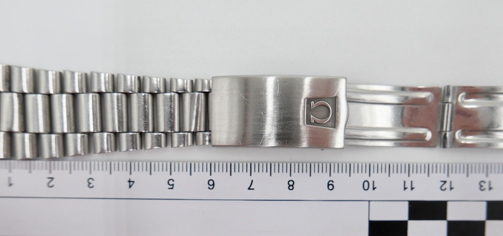 OMEGA Stahlband Faltschließe 1162 173 Flightmaster Edelstahl - Antikhandel-Stuttgart