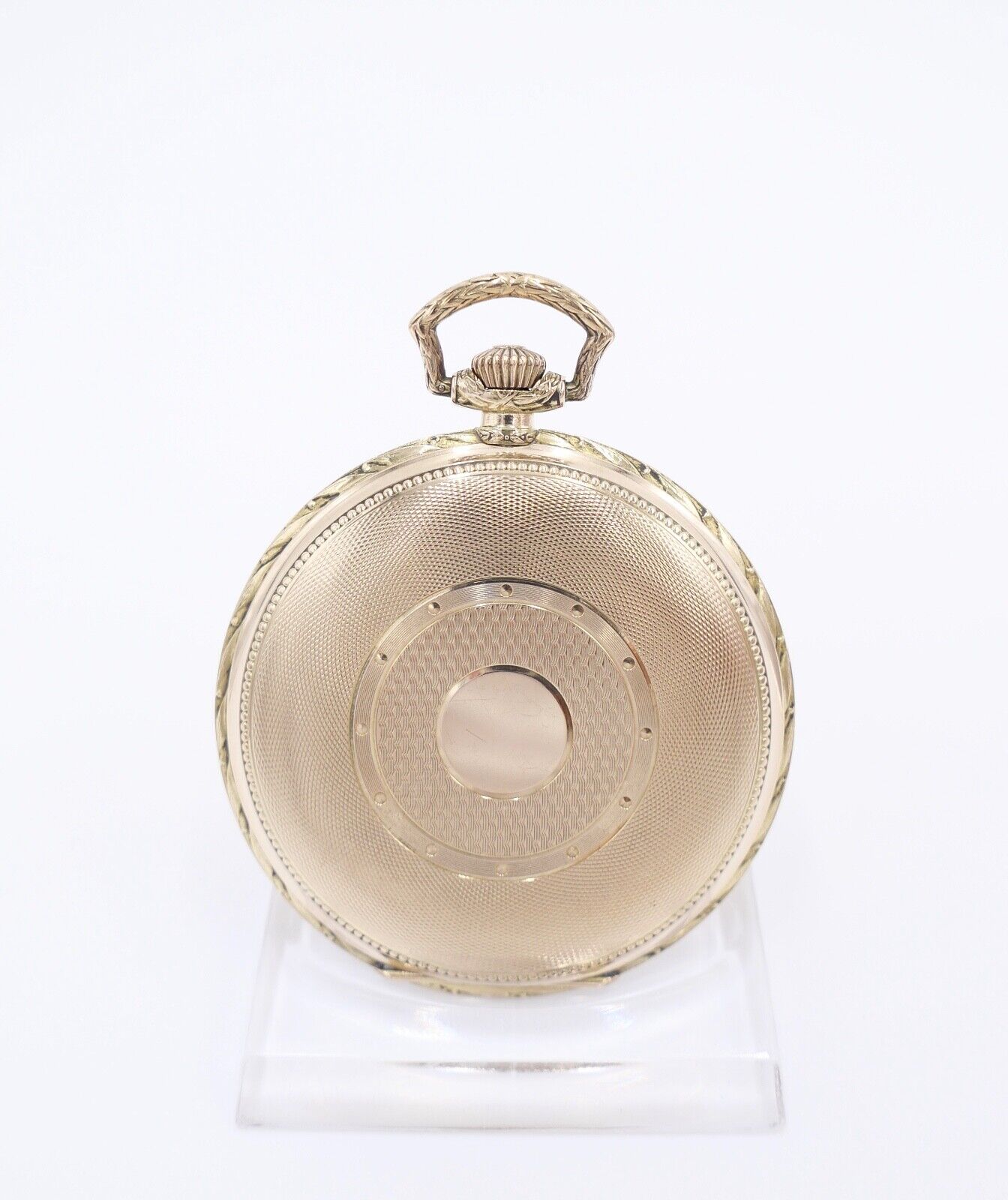 JHH J.H. Hasler & Fils 1916 - 1925 Savonette Taschenuhr 585 / 14K GOLD Ø 53 mm - Antikhandel-Stuttgart