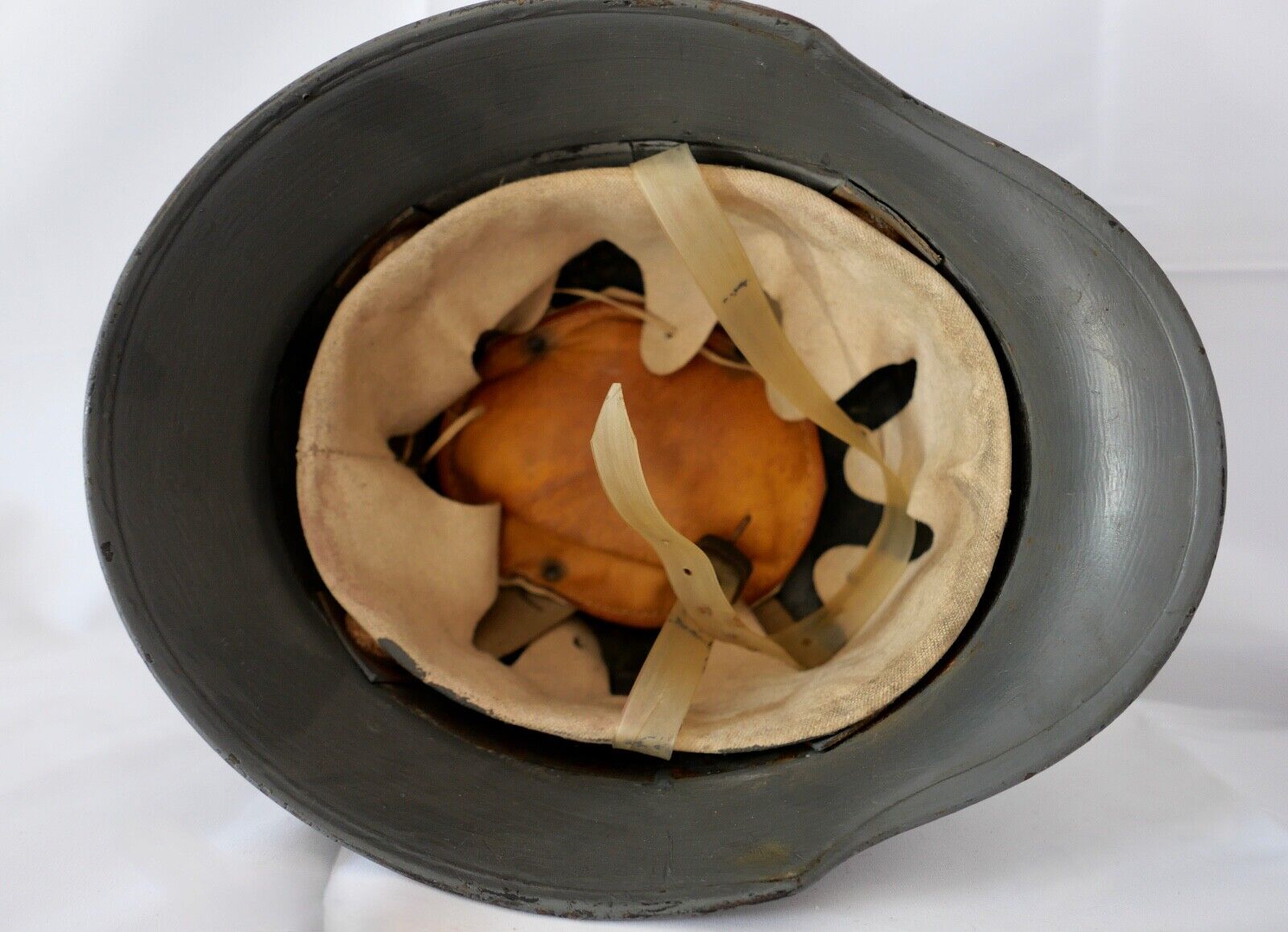 Stahlhelm Feuerwehr WK2 WW2 German 3. Reich - Antikhandel-Stuttgart