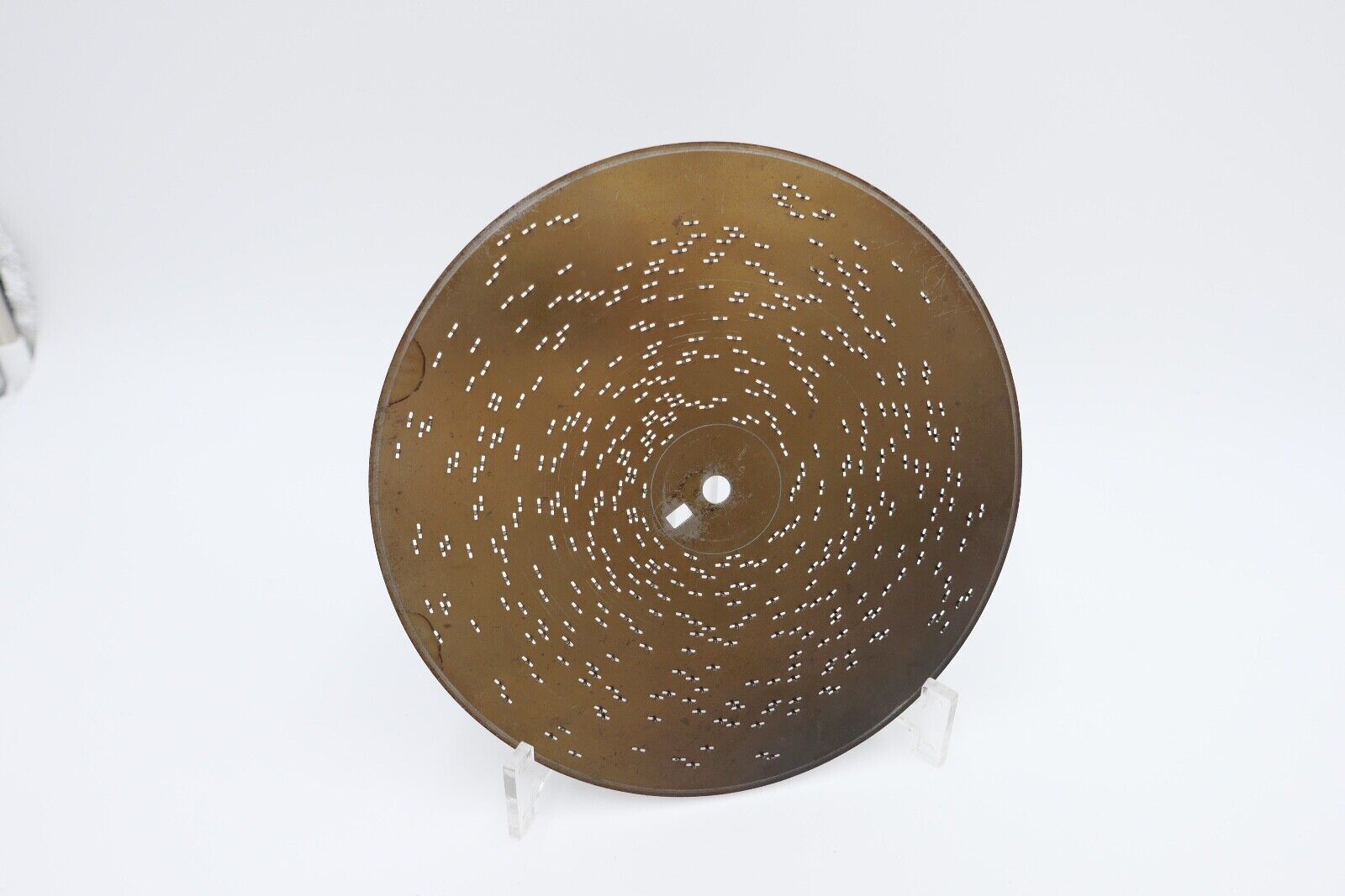 7004 Symphonion Lochplatte Spieluhr Spieldose AM WÖRTHER SEE WALZER Ø 19,5 - Antikhandel-Stuttgart