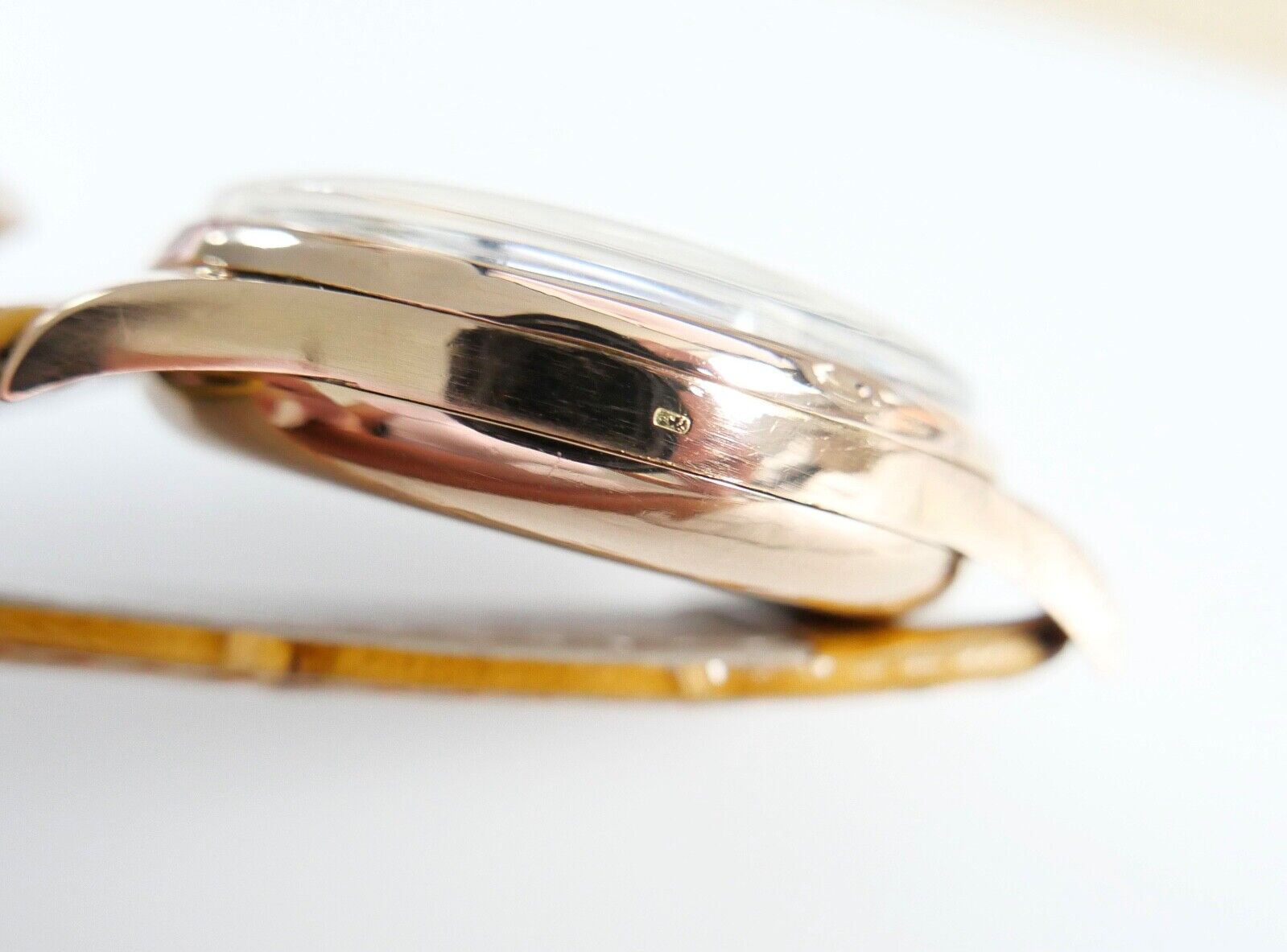 Torina Chronograph 1950er 750 18K Gold Landeron L.248 Herren Armbanduhr Ø 37,5mm - Antikhandel-Stuttgart