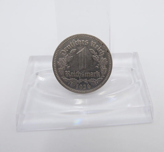 1 Mark 1936 J Jäger 354 Mark Reichsmark Drittes Reich - Antikhandel-Stuttgart