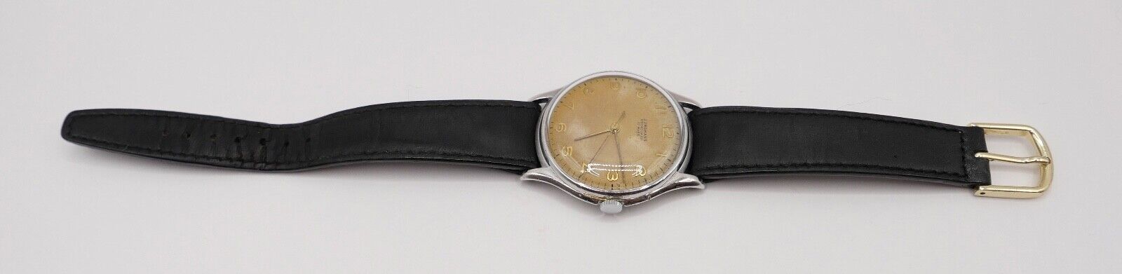 Junghans Cal. J80 Herren Armbanduhr 1950er Jahre Ref. 680.72 - Antikhandel-Stuttgart