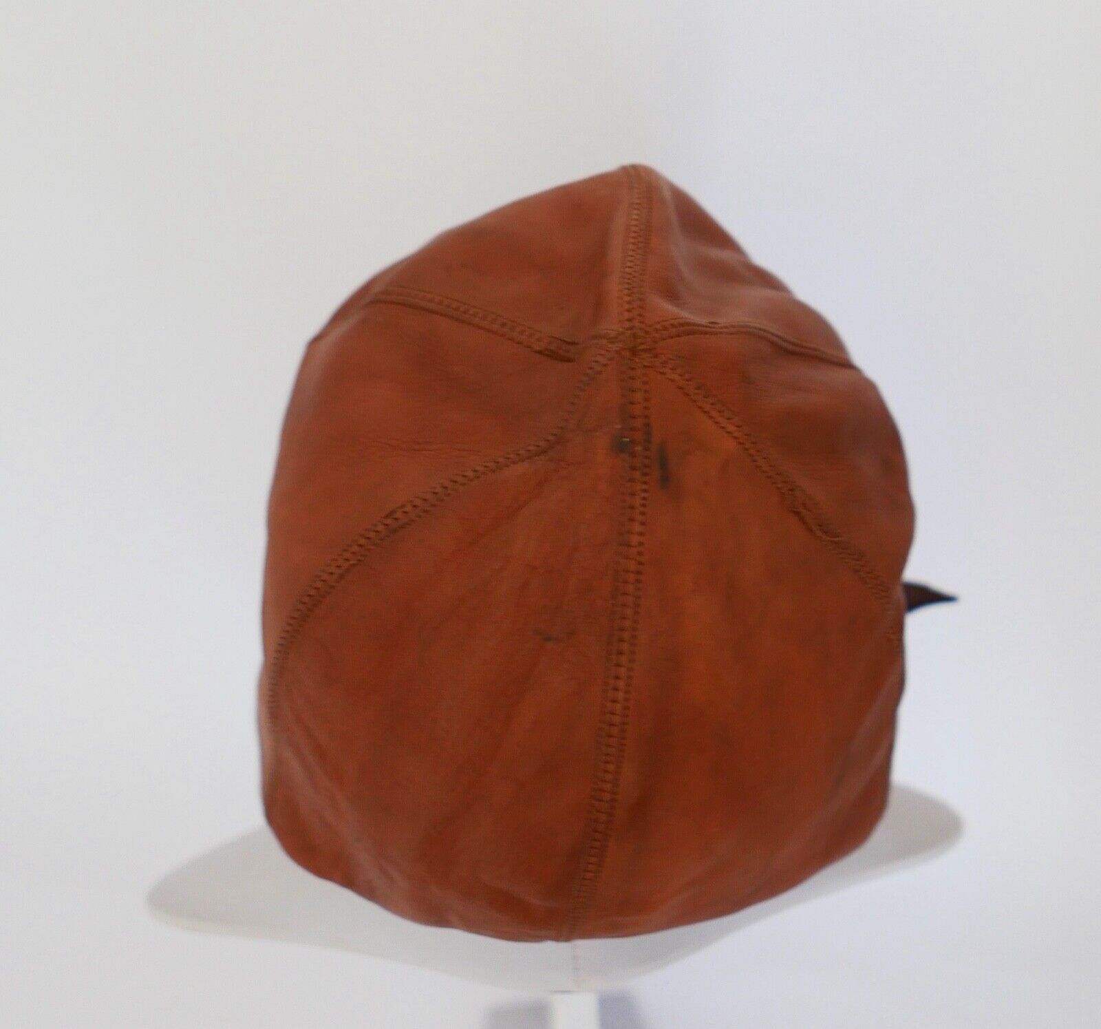 Oldtimer Motorrad Cabrio Flieger Haube Leder Braun 1930-40er Jahre SPORT STEIDEL - Antikhandel-Stuttgart