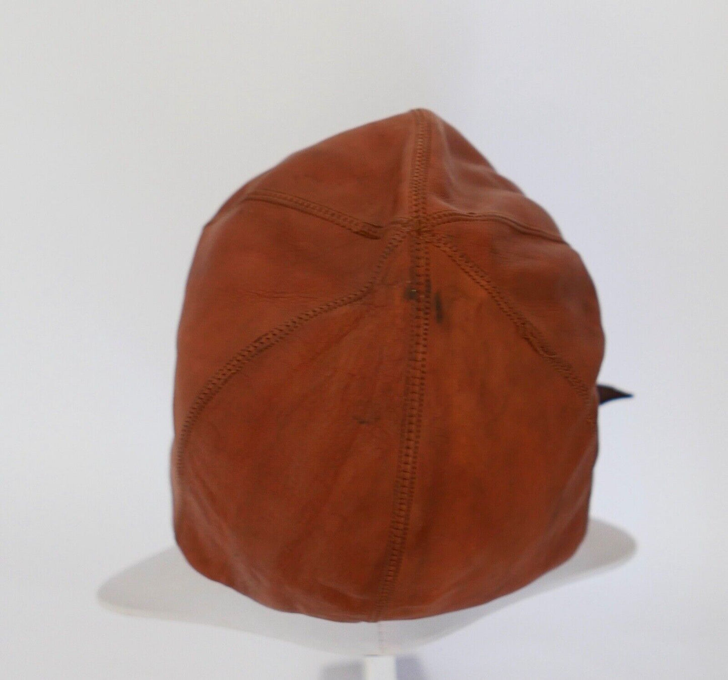 Oldtimer Motorrad Cabrio Flieger Haube Leder Braun 1930-40er Jahre SPORT STEIDEL - Antikhandel-Stuttgart