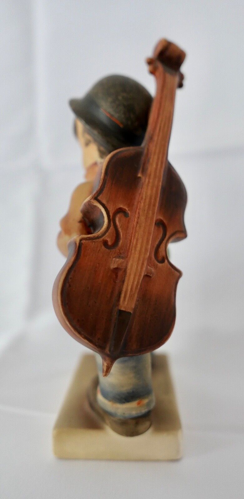 Orig Hummel Figur " Der Heimkehrer " Goebel 15,5 cm Porzellan 89/1 Baßgeiger - Antikhandel-Stuttgart