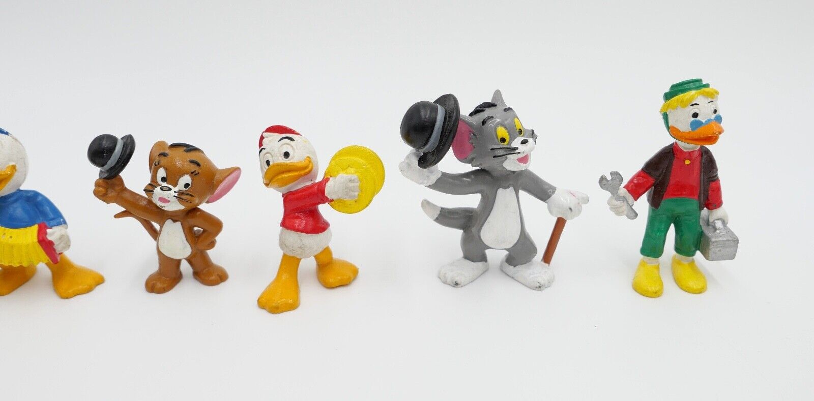Walt Disney Bully 1984 & MGM 1967 Tom & Jerry Donald Duck Gustav Gans Tick Trick - Antikhandel-Stuttgart