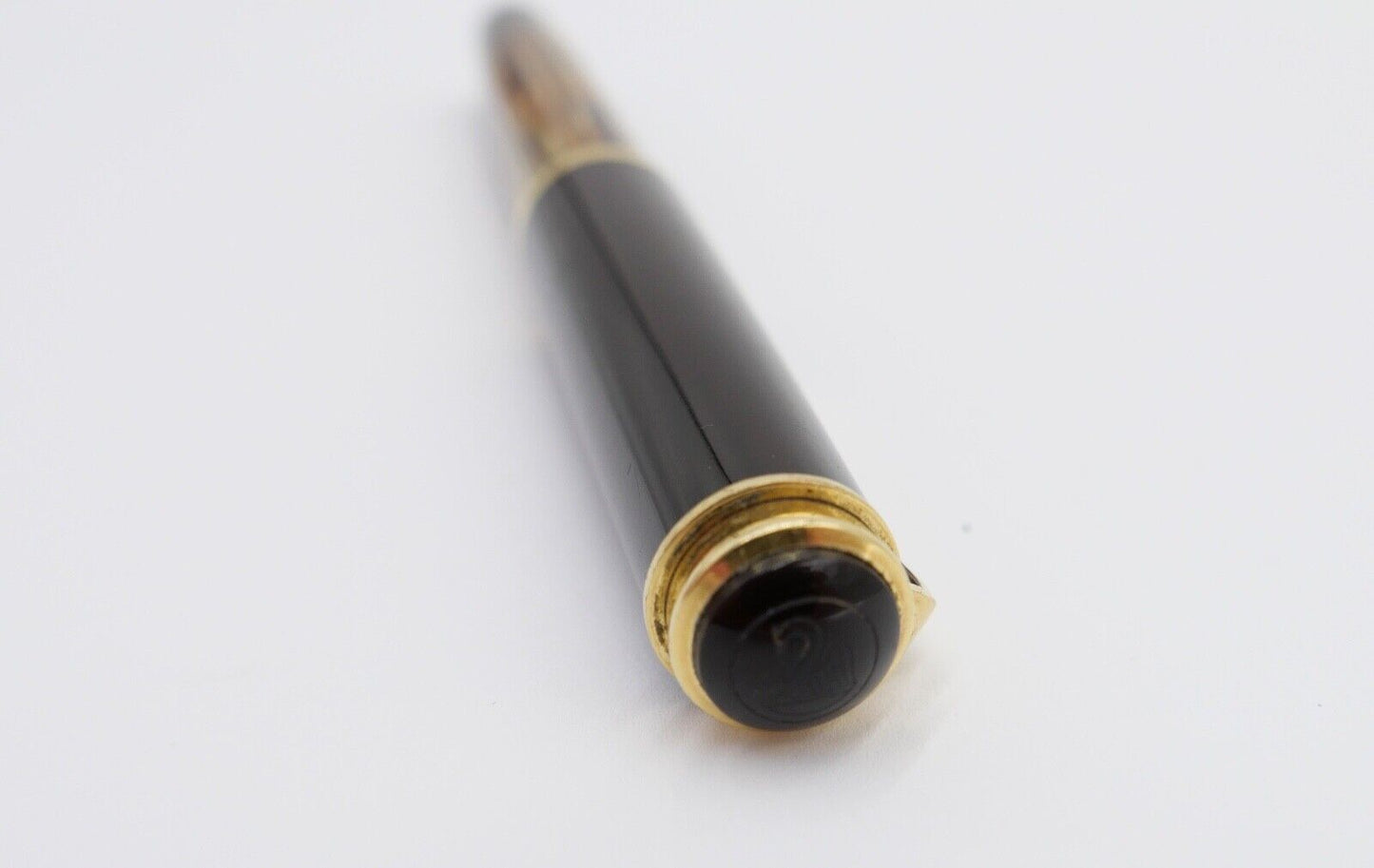 PELIKAN 400 Füller 585 / 14Ct Goldfeder Kolbenfüller Schildpatt M - Antikhandel-Stuttgart