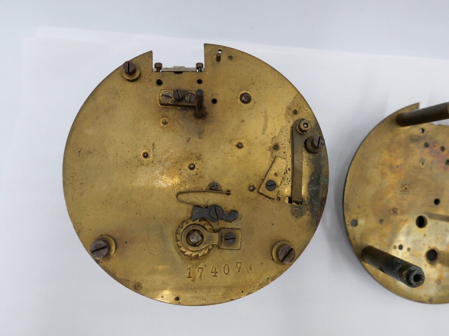 D.R . Patent Zeitschaltuhr Straßenlaterne / Gaslaterne Uhrmacherauflösung defekt - Antikhandel-Stuttgart