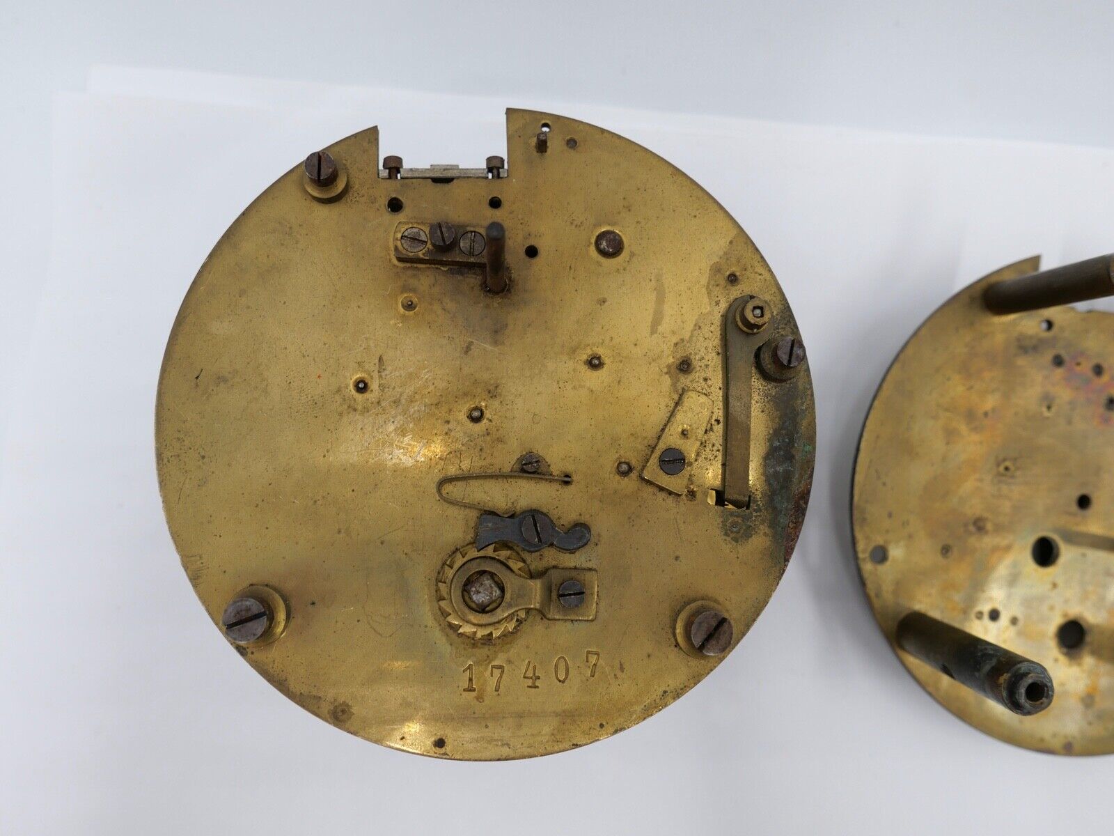 D.R . Patent Zeitschaltuhr Straßenlaterne / Gaslaterne Uhrmacherauflösung defekt - Antikhandel-Stuttgart