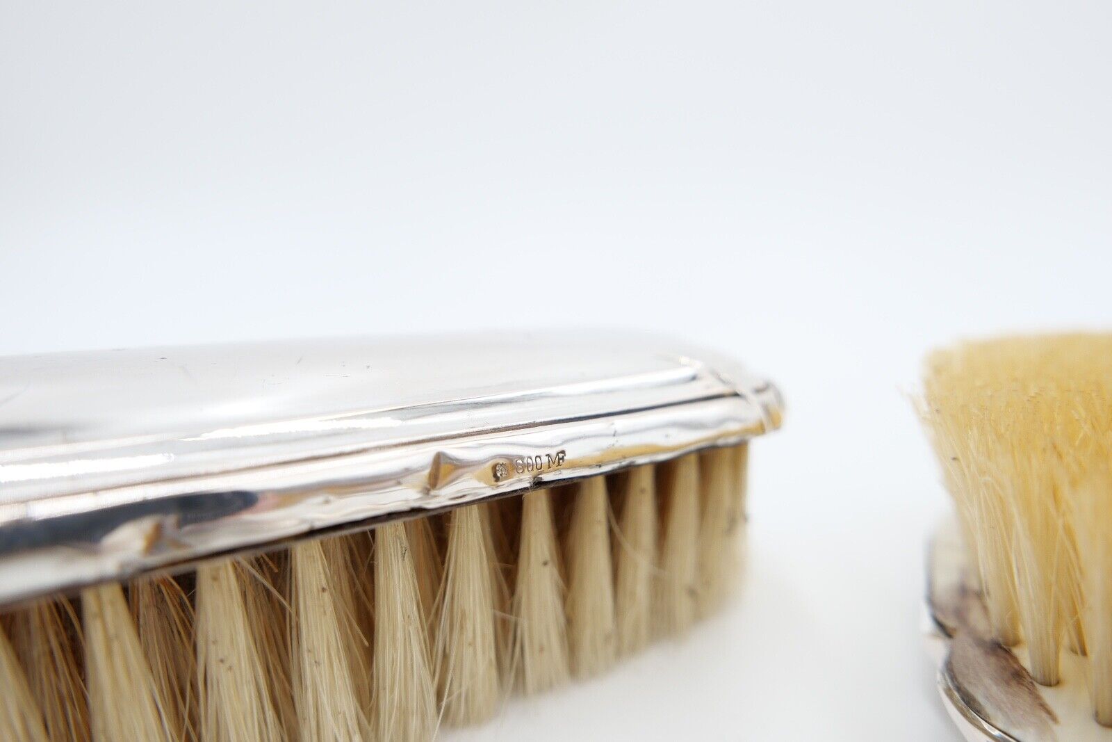 Bürsten 2er Set Kleiderbürsten 800 Silber Punze MF Mayer & Fuchs - Antikhandel-Stuttgart