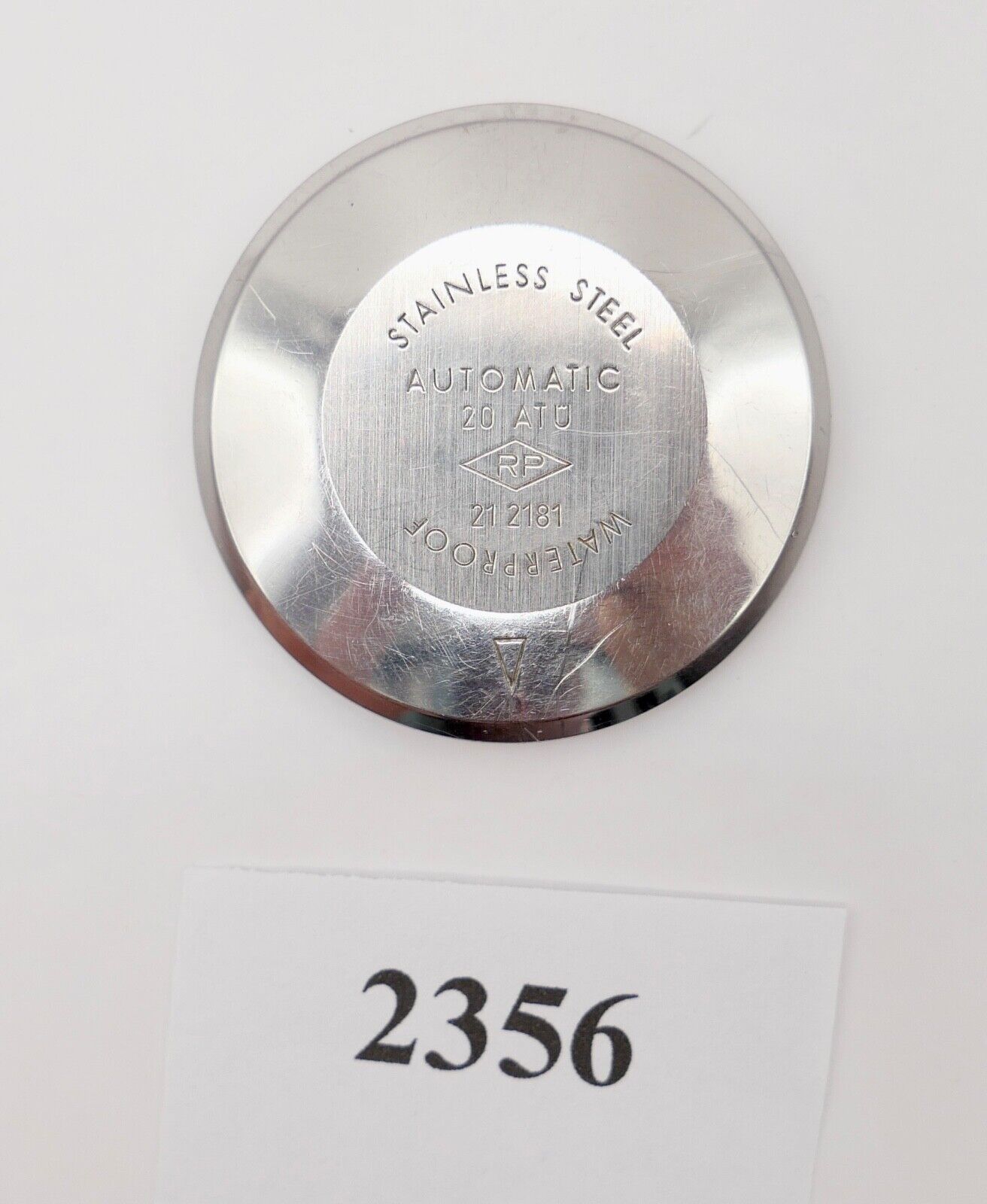 Kienzle Cosmopolitan Automatic 21 2181 Uhrendeckel Gehäusedeckel - Antikhandel-Stuttgart