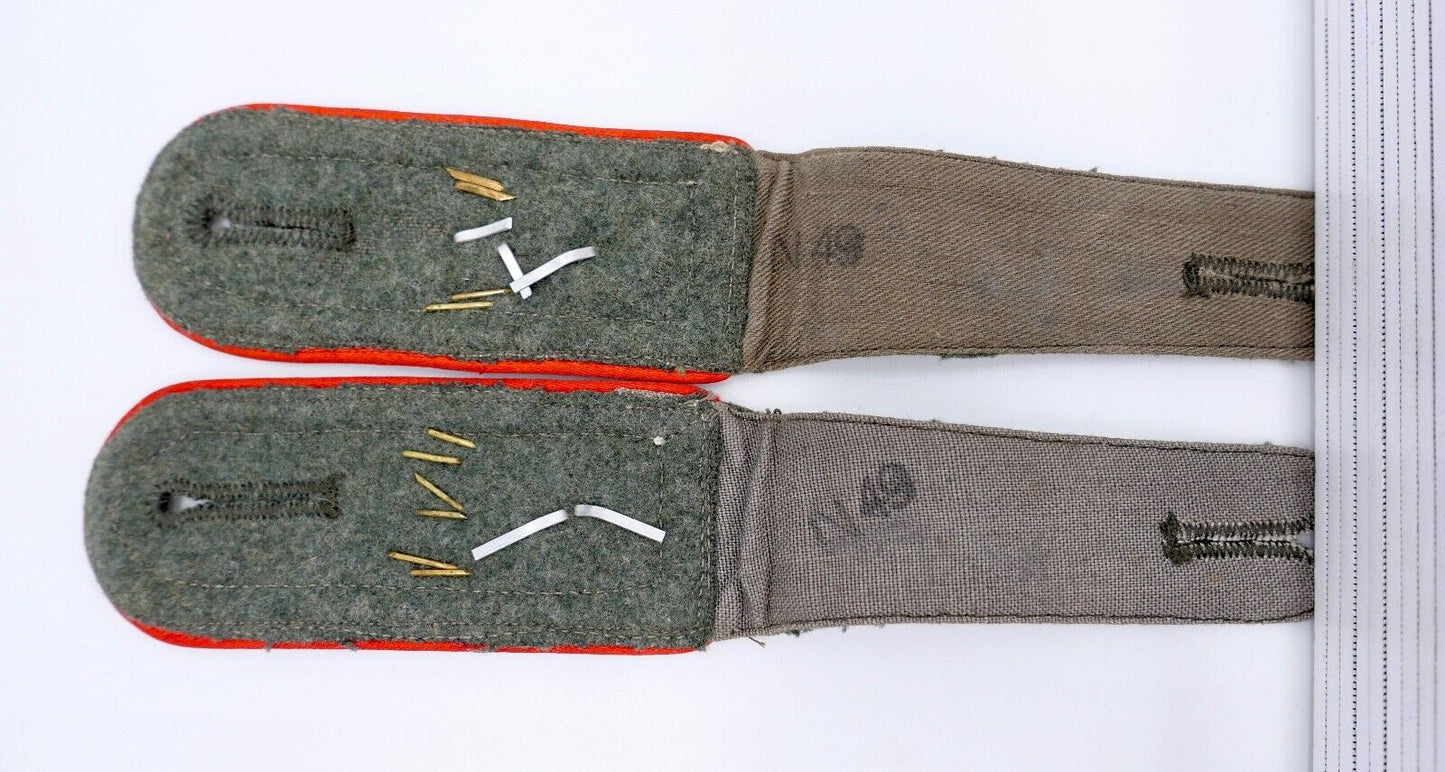 Wehrmacht Heer Schulterklappen 3.Reich Feldwebel WK2 WW2 Artillerie Regiment 302 - Antikhandel-Stuttgart