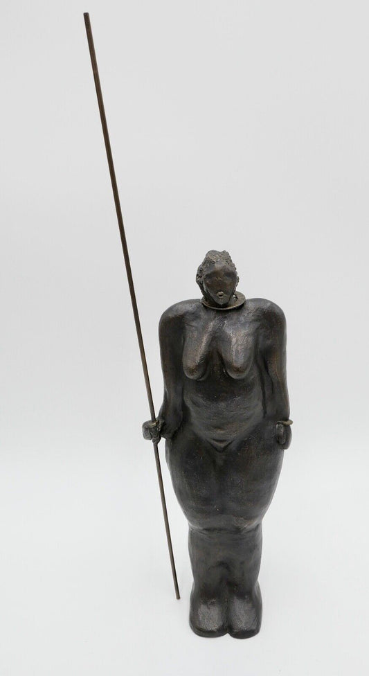 alte Bronze Figur Skulptur Venusfigur Afrika 40 cm AKT Venus - Antikhandel-Stuttgart