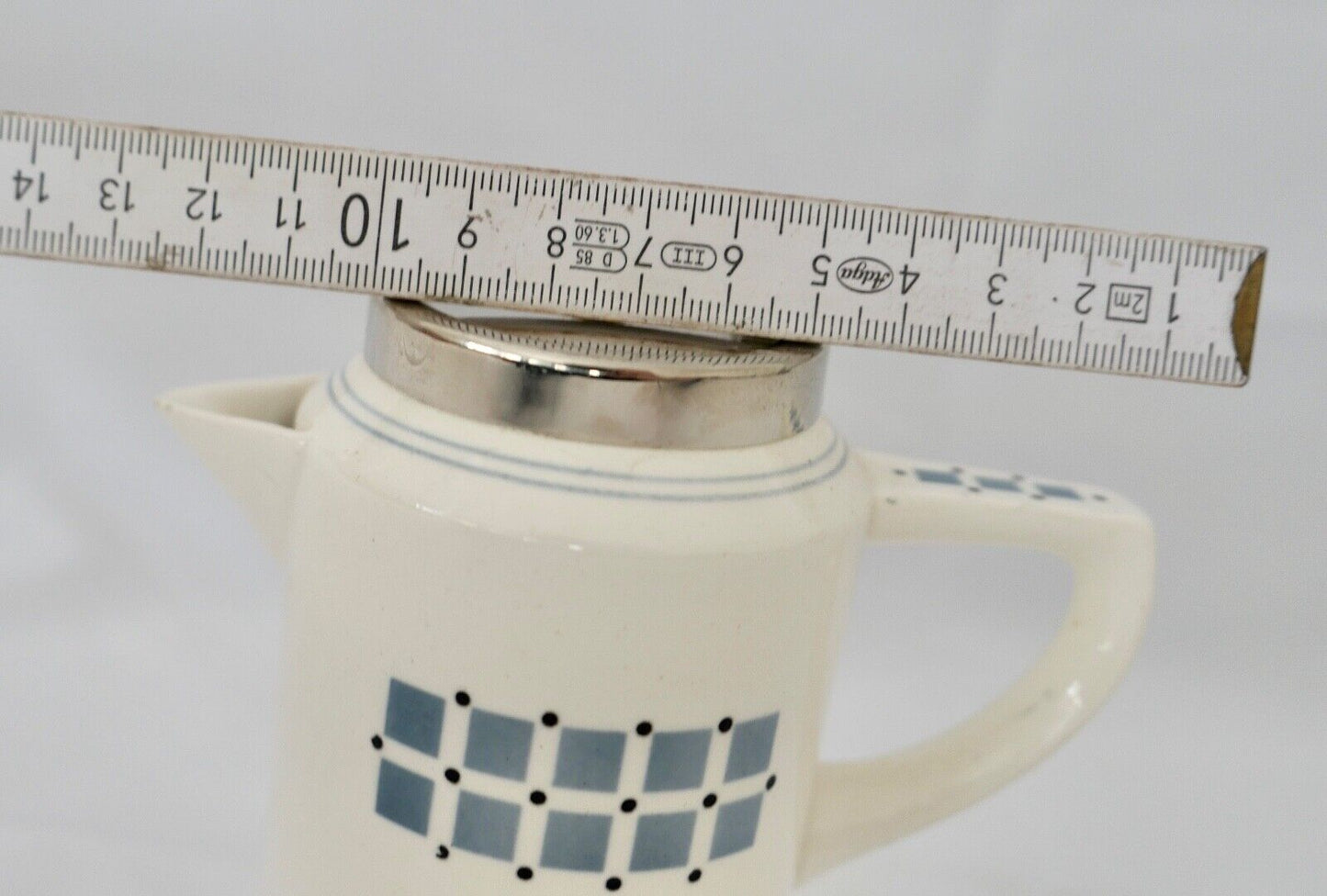 Jugendstil WMF Milchkanne Milchkännchen Dec 1876a J. M. Olbrich Wächtersbach - Antikhandel-Stuttgart