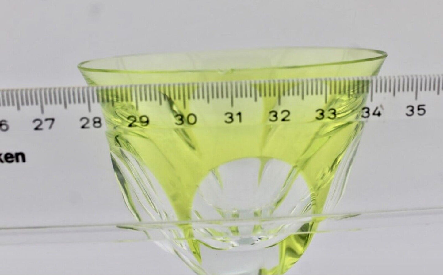 3x original bunte Bleikristall Weingläser " MOSER " LADY HAMILTON " 18,5 cm - Antikhandel-Stuttgart