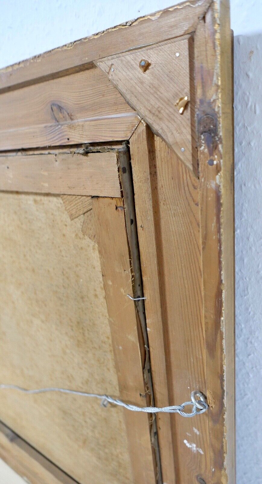 Gemälde Bach / Wald / Berg Landschaft Öl auf Leinwand Prunkrahmen 85x72cm KELLER - Antikhandel-Stuttgart