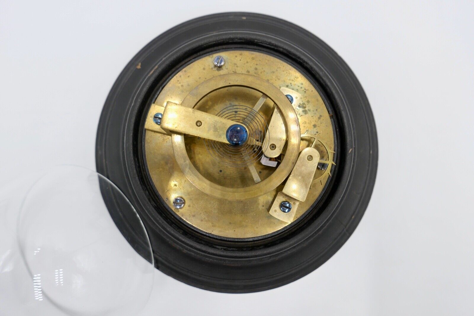 antik Gangmodell Uhrmacher-Schule Schwingsystem Unruhe Ankerrad Anker - Antikhandel-Stuttgart