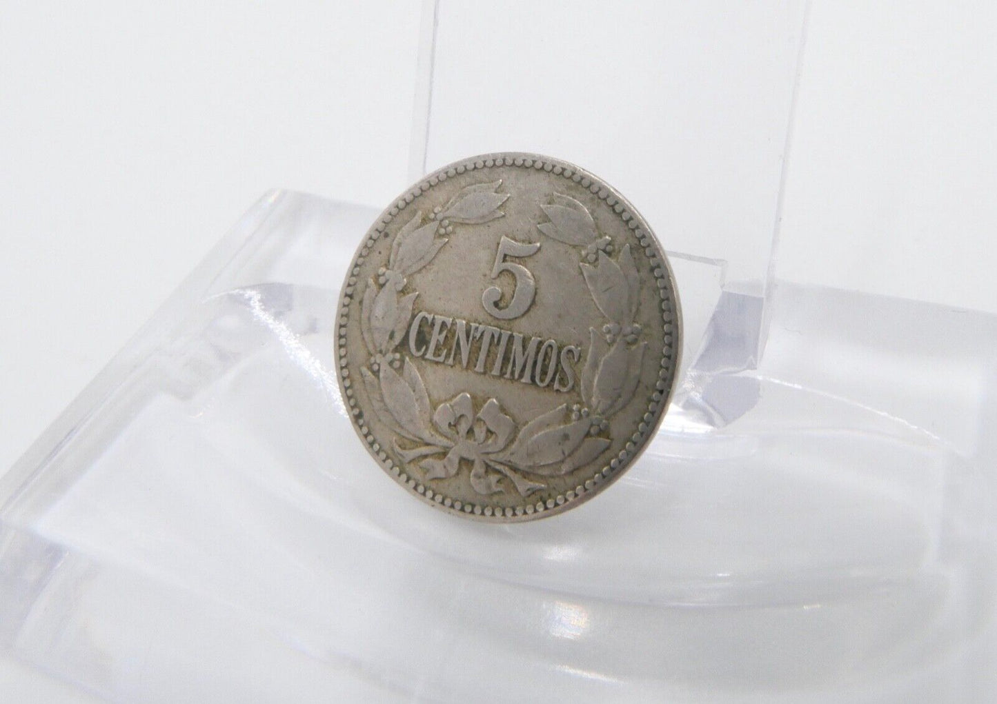 5 Centimos Münze 2,3 gr Venezuela 1929 seltenes Datum - Antikhandel-Stuttgart