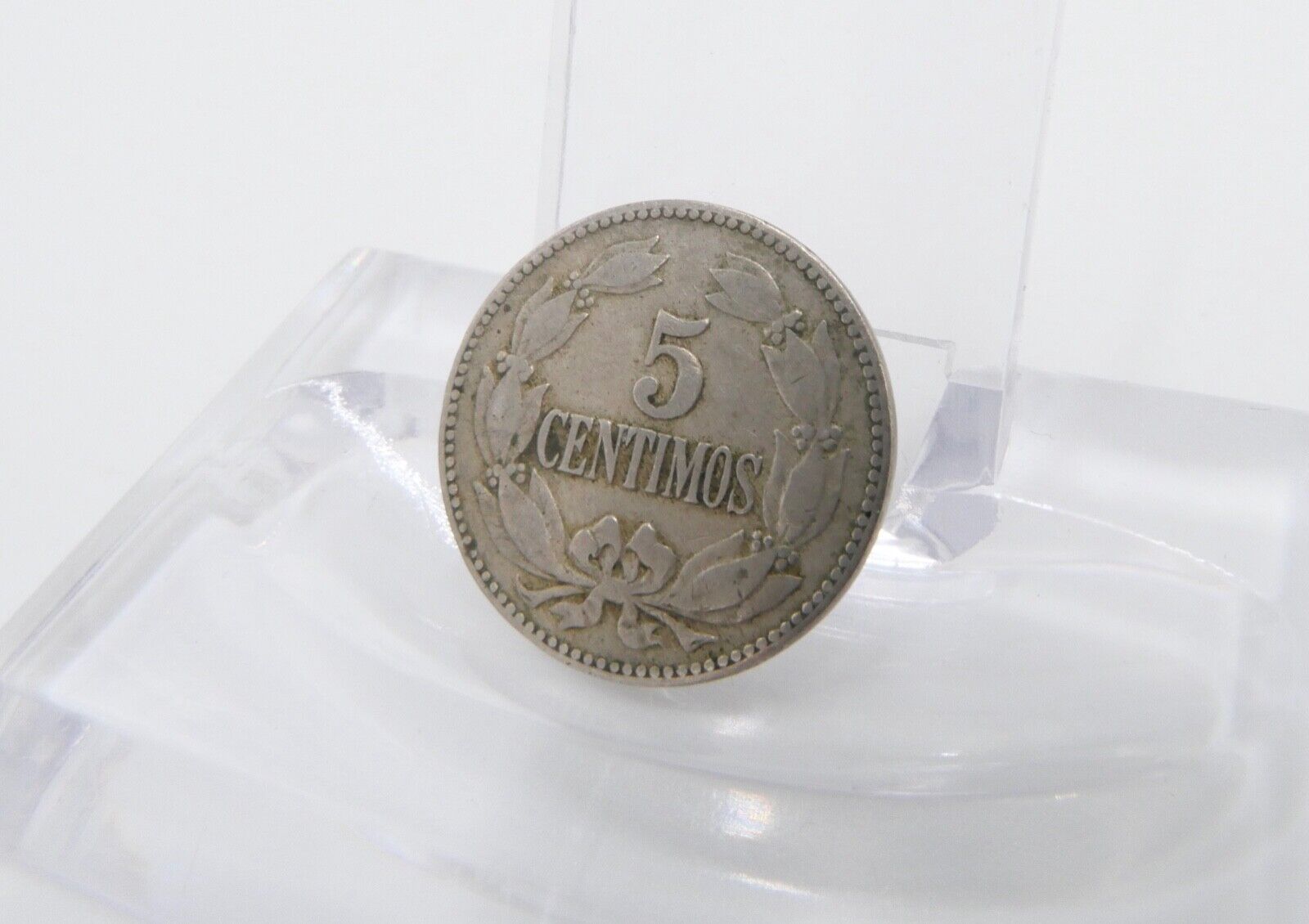 5 Centimos Münze 2,3 gr Venezuela 1929 seltenes Datum - Antikhandel-Stuttgart