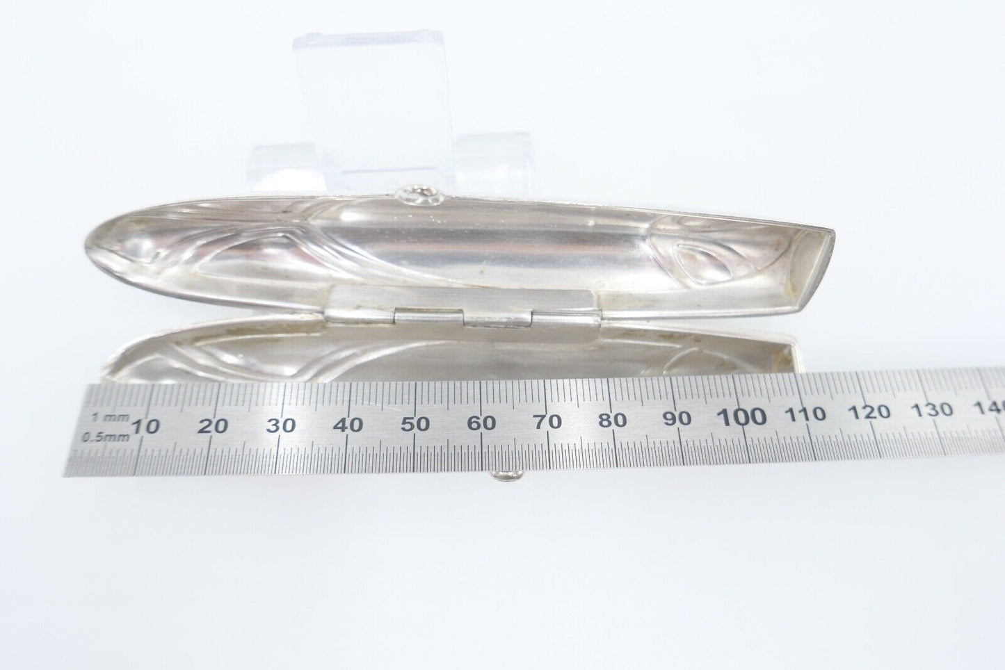 20er Jahre seltenes Zigarettenetui WMF 1/0 OX versilbert Etui Zigaretten - Antikhandel-Stuttgart