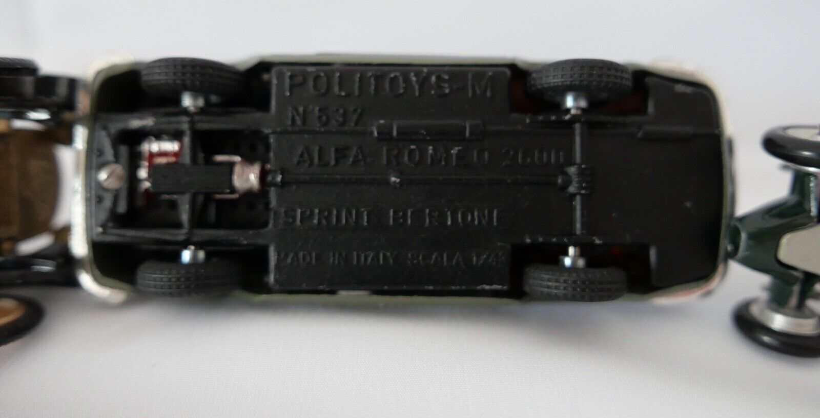 Posten 3 Stück Politoys Ziss-Modell Solido Modellauto BRM Alfa 2600 Adler 1905 - Antikhandel-Stuttgart